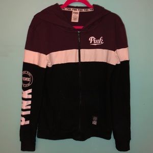 PINK Zip-Up Hoodie